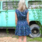Navy Daisy Dress