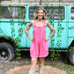Heading South Waffle Knit Romper -