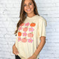 Pumpkins & Daisies Retro Tee -