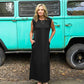 Bevs Favorite Black Maxi Dress