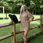 Studded Boot Stitch Tshirt Dress
