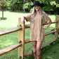 Studded Boot Stitch Tshirt Dress
