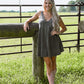 Brie Buckle Babydoll Dress