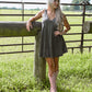 Brie Buckle Babydoll Dress