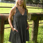 Brie Buckle Babydoll Dress