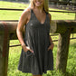 Brie Buckle Babydoll Dress