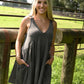 Brie Buckle Babydoll Dress