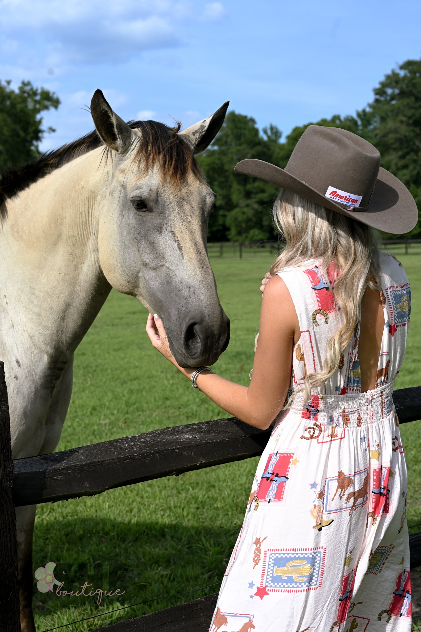 Ella Western Maxi Dress