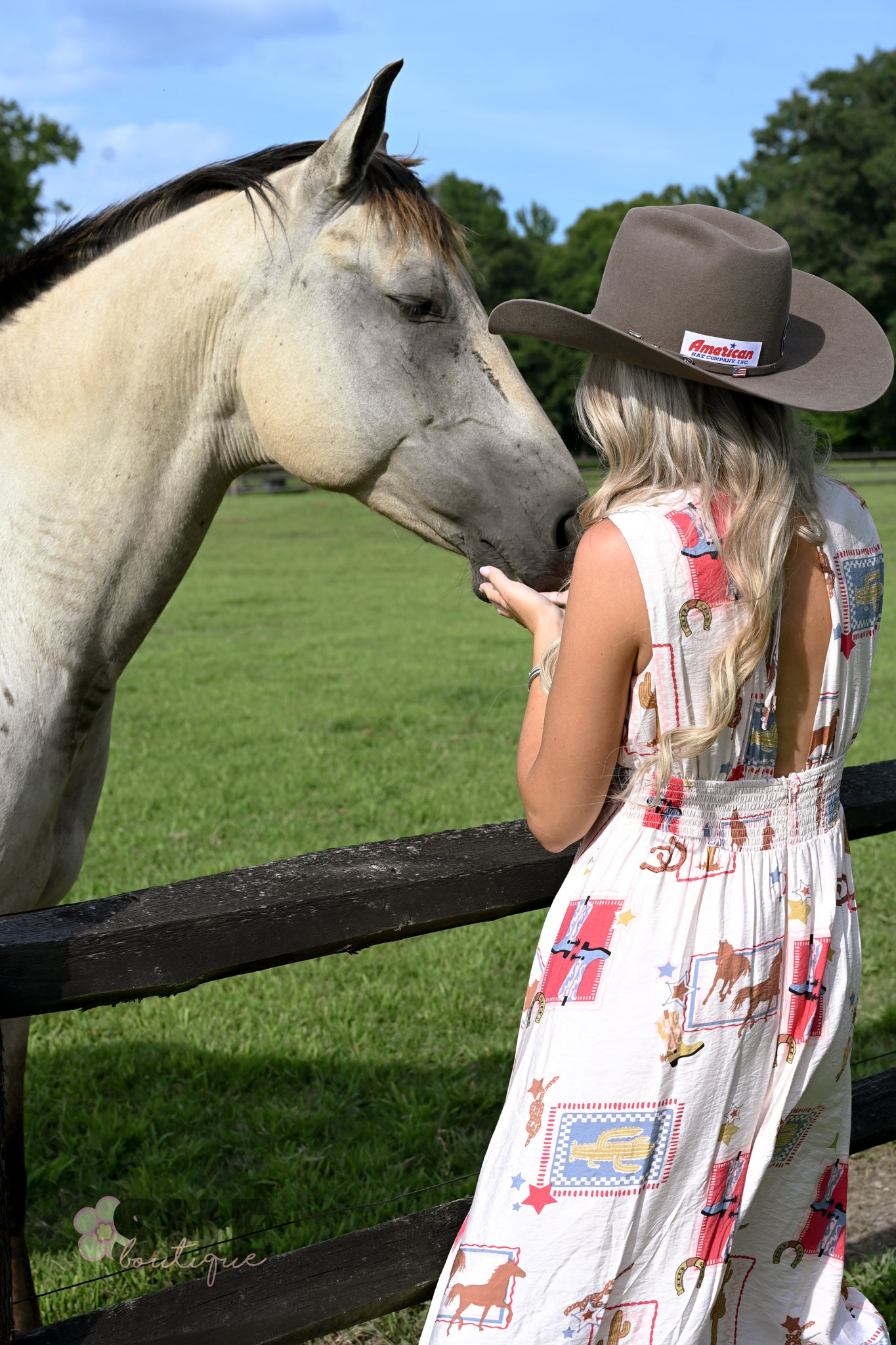 Ella Western Maxi Dress