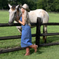 Huckleberry Denim Midi Dress