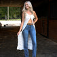 Langley Cream Maxi Top