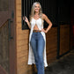 Langley Cream Maxi Top