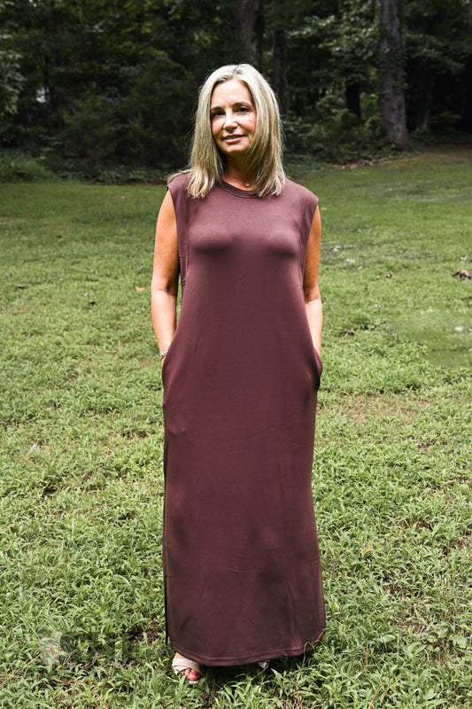 Wicked Wine Maxi Dress