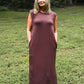 Wicked Brown Maxi Dress