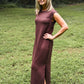 Wicked Brown Maxi Dress