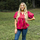June Floral Blouse