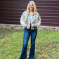 Lace And Denim Jacket