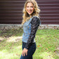 Western Buckle Strap Top