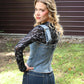 Western Buckle Strap Top