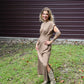 Heidi Latte Maxi Dress