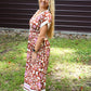Petey Printed Maxi Dress
