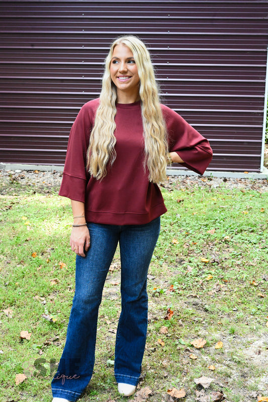 Mahogany Lillies Top