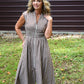 Fall Picnic Zip Dress