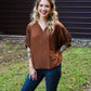 Cocoa Braided Top
