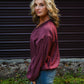 Work For It Merlot Top