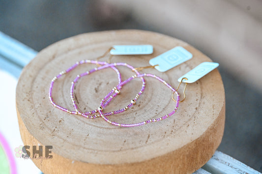 egirl Hope Unwritten Bracelet - Pink Metallic