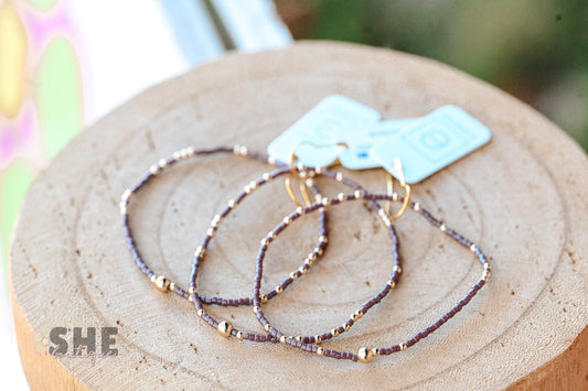 Hope Unwritten Bracelet -
Chocolate