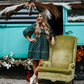 Fall Cottage Core Dress -