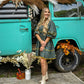 Fall Cottage Core Dress -