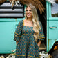 Fall Cottage Core Dress -