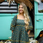 Fall Cottage Core Dress -