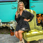 Black Take Over Dress -