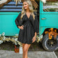 Black Take Over Dress -