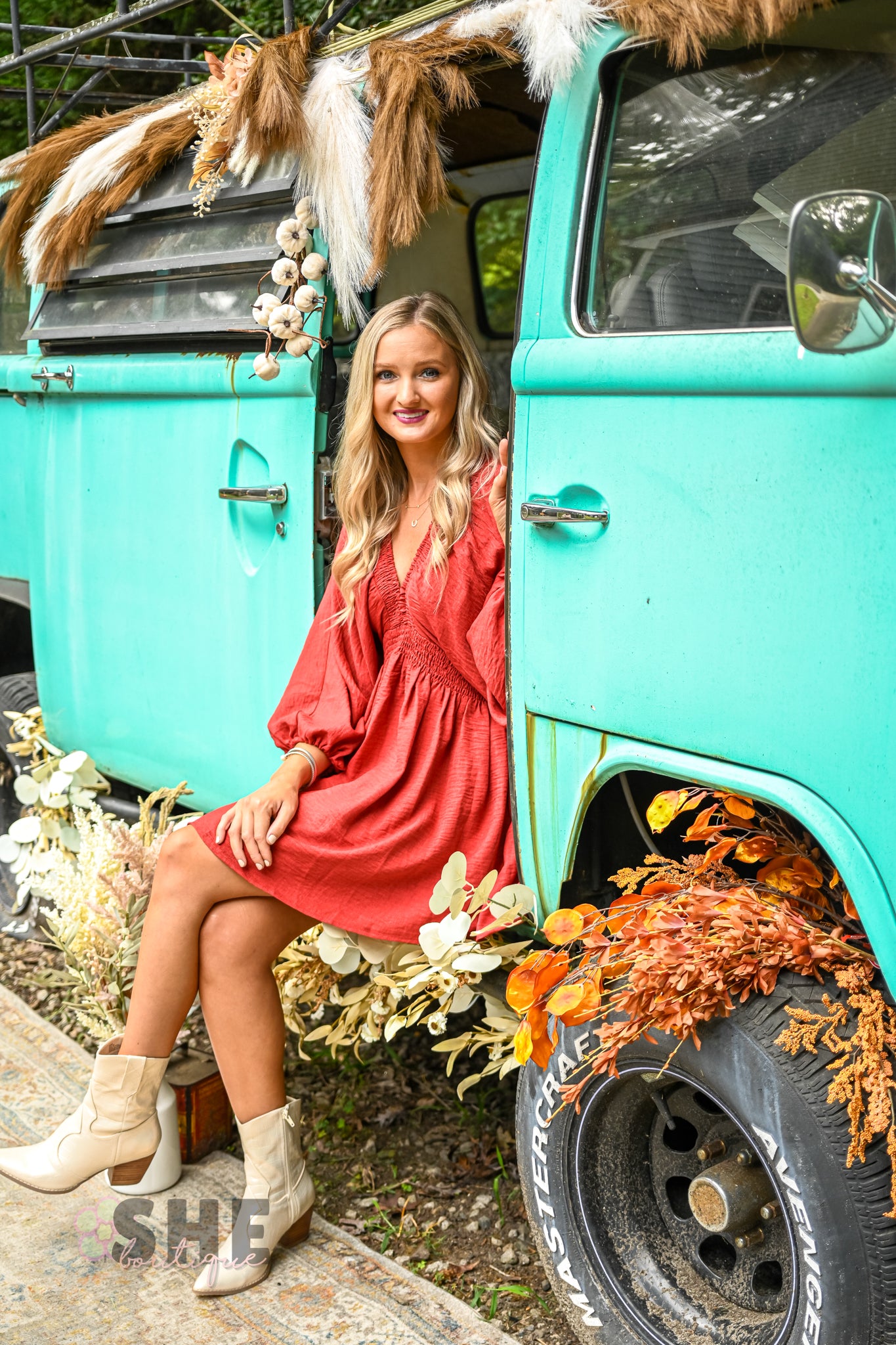 Red Take Over Dress -