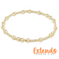 EXTENDS Hope Gold 4mm Bead Bracelet