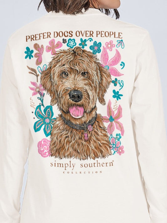 Prefer Dogs Over People LS Tee