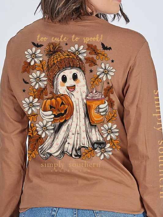 Too Cute to Spook LS Tee