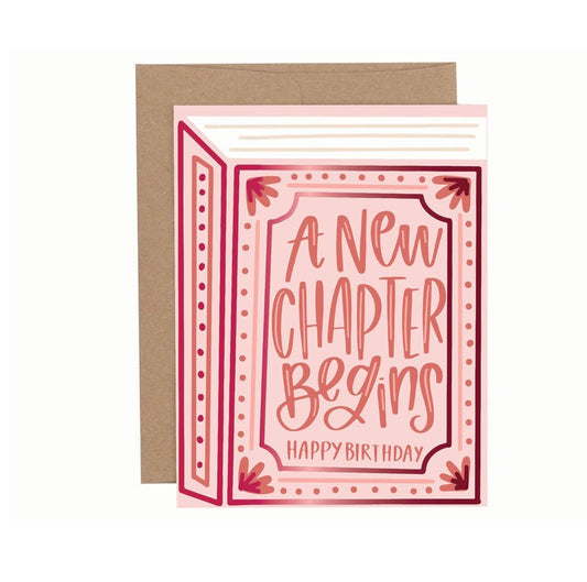 A New Chapter - Birthday Card - She Chester