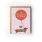 A Tini Weenie Bit Older Espresso Dog Birthday Greeting Card - She Chester