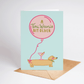 A Tini Weenie Bit Older Martini Dog Birthday Greeting Card - She Chester