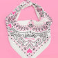 Bridal Rodeo Scarf - Pink