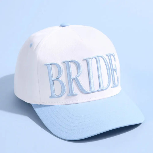 Bride Blue Hat