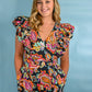 In The Villa Romper - Black -