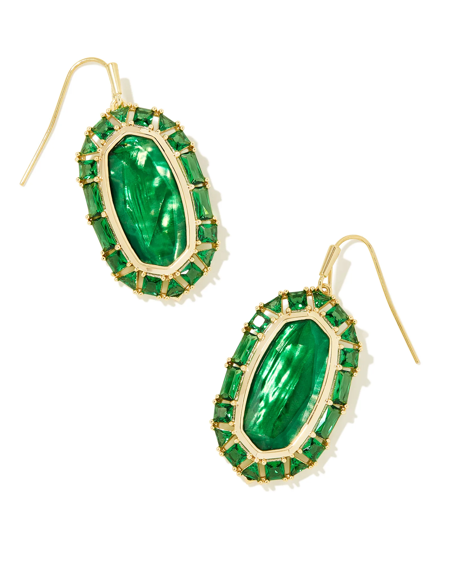Elle Crystal Kelly Green Illusion
