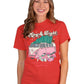 Merry & Bright Pink Van Short Sleeve -