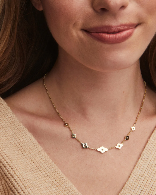 Abbie Strand Necklace Vintage Gold